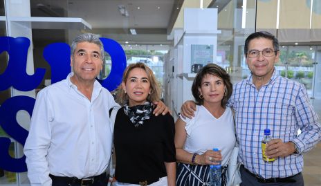  Rafa Tobías, Isabel Carrillo, Marisa Mercado y Abraham Tobías.