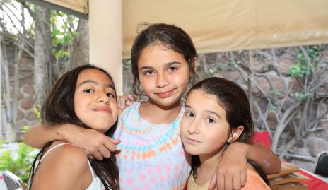  Marina Córdova, Ana José Huerta y Pía Rueda.