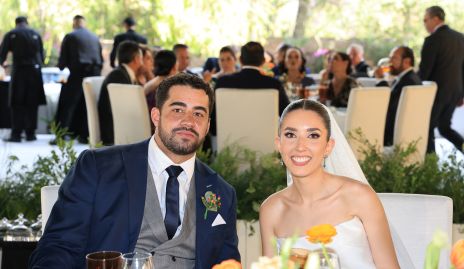  Carlos Morales y Valeria Alcalde ya son esposos.