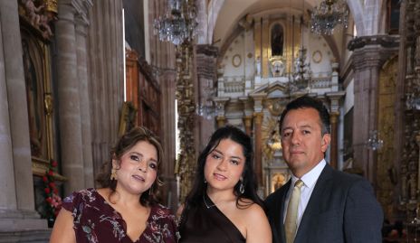  Sara Berrones, Sara y Víctor Barrales.
