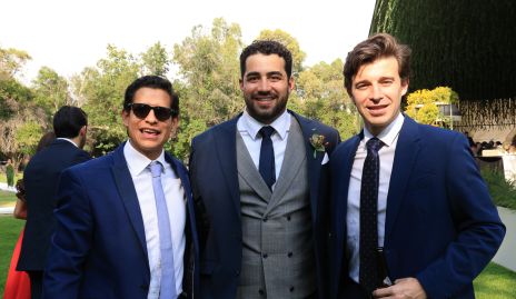  Diego Zavala, Carlos Morales y Mauricio Maza.