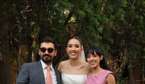  Luis Gerardo, Valeria Alcalde y Andrea Alfaro.