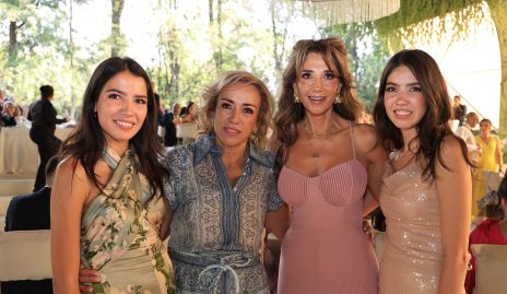  Karina Alcalde, Karina Ramos, Cecilia de los Santos y María Alcalde.