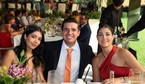  Ana Paula Lafuente, Marcelo Pérez y Rocío Mendizábal.