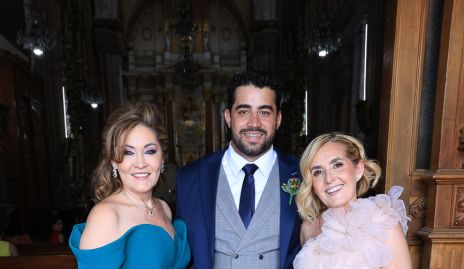  Ángeles Barba, Carlos Morales y Silvia Aguilar.