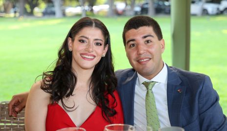  Karina García y Daniel de Luna.