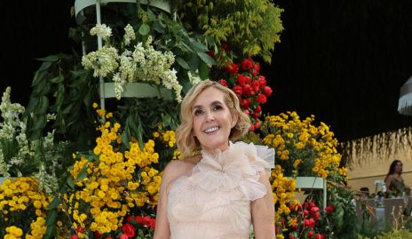  Silvia Aguilar, mamá de la novia.