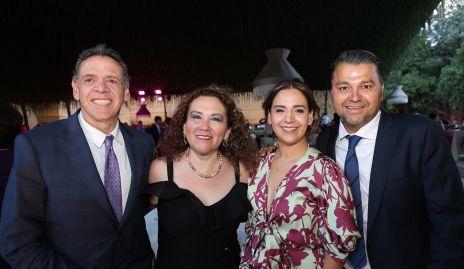  Mario González, Laura Vargas, Paloma Alvarado y José Guido.