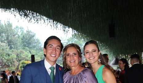  Andrés Rodríguez, Mireya Payán e Ilse Siller.