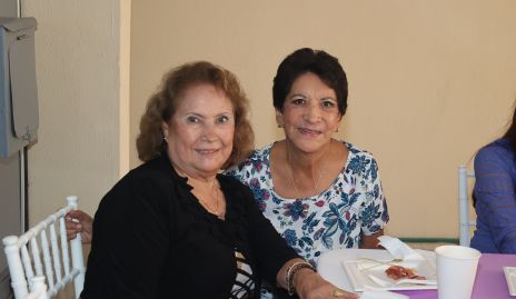  Lupita Díaz de León y Tere Moncada.