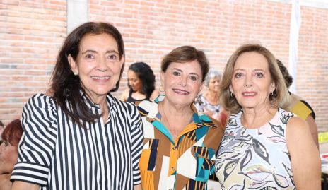  Marcela Nava, Graciela Ramírez y Rosana Benavente.