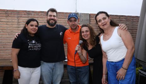  Marcela Puga, Fernando Puga, Enrique Puga, Rocío Alcalde y Tití Alcalde.