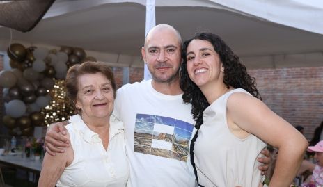  Chelo Nava, Enrique Puga y María José Martínez.