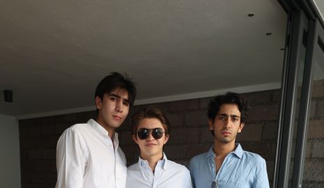  Marcelo Abaroa, Javier Córdova y Rodrigo Medlich.