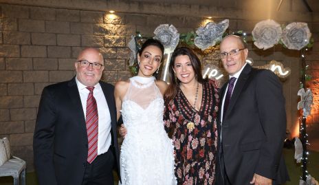  Guillermo Pizzuto, Ruth Morales, Cristina Puga y Kanki Espinosa.