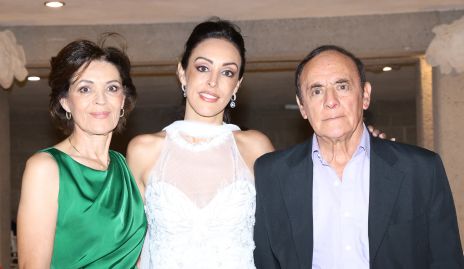  Alicia Reynoso, Ruth Morales y Hugo Morales.