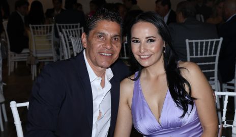  Adrián Hernández y Lupita Mata.