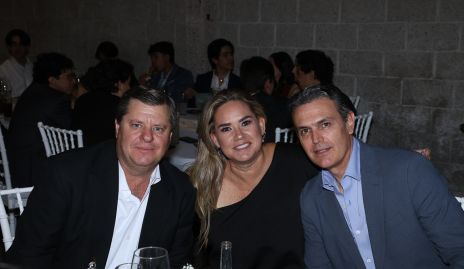  Rodrigo Malo, Daniela Benavente y Wicho Fernández.