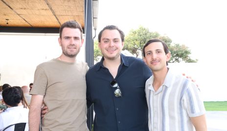  Jorge Mendizábal, Leonardo Gordoa y Roberto Puente.