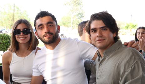  Susana de Luna, Alfonso Jerez y Juan Pablo Leiva.