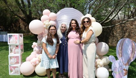  Isabela Tejeda, Angélica Bravo, Lorena Cantú y Tichis D’Argence.