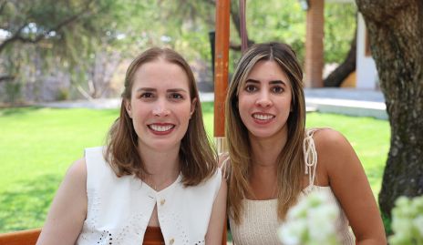  Sofía García y Daniela Güemes.