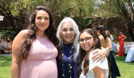  Lorena Cantú, Angélica Bravo e Isabela Tejeda.