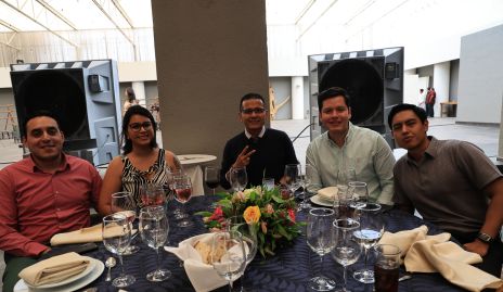  Hanzel Daniel, Diana Rivera, Eloy Alvarado, Miguel Verástegui y Jasiel Pineda.