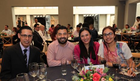  Alfonso Iván Arriaga, Edgar Centeno, Adriana Aguilar y Diana Fernanda.