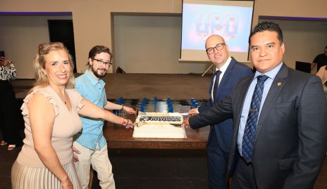  Tatiana Rodino, Diego, Daniel López y Jesús Corral.