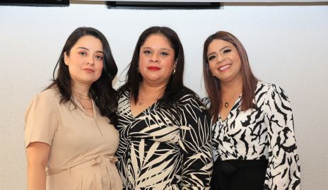  Georgina Méndez, Norma Gómez y Rocío Ramírez.