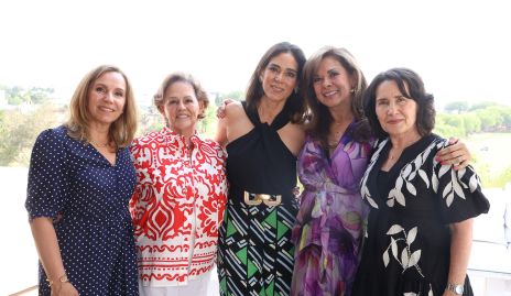  Bety Lavín, Lolita Álvarez, Maribel Lozano, Elia de Padilla y Lula López.