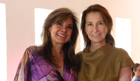  Elia de Padilla y Claudia Garza.