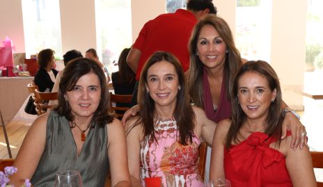  Marcela Milán, Beatriz Sánchez, Mónica Monroy y Odile Sánchez.