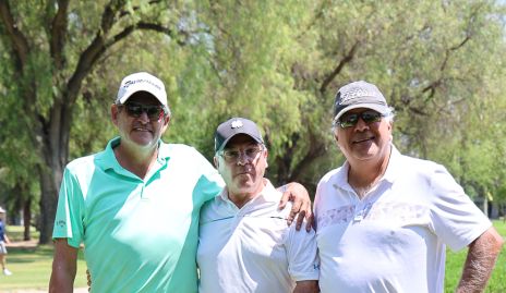  Pablo Madrid, Luis Gerardo Ortuño y Manuel Martínez.