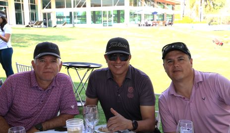  Rafael Humara, Ángel Domínguez y Luis Antonio Hernández.