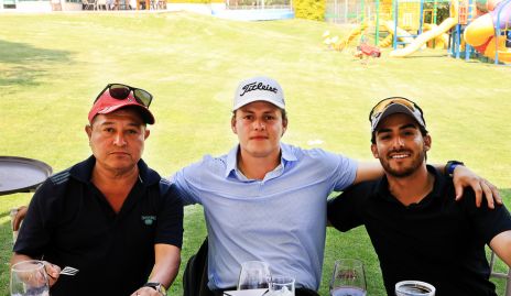  Juan Carlos Sánchez, Diego Moreno y Juan Pablo Chavarria.