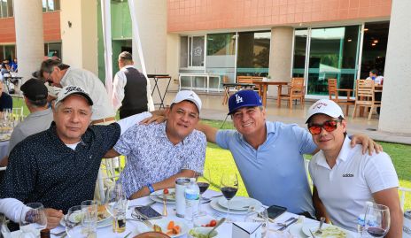  Amauri Jonguitud, Daniel Hernández, Luis Hernández y Eder Reyna.