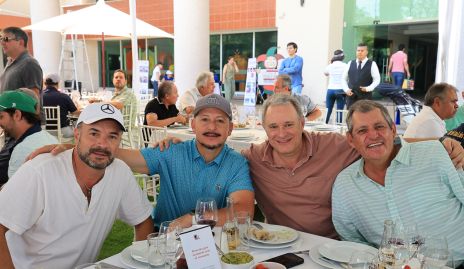  Eduardo Ramos, Horacio Lizaola, Enrique Minondo y Pablo Madrid.