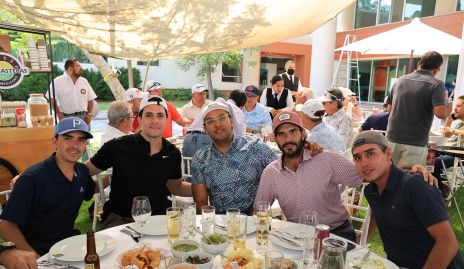  Arturo González, Mauricio Montiel, Xavier Campos, Anuar Zarur y Xavier Azcárate.