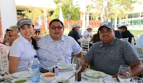  María José Quezada, Israel Franco y Martin Muñiz.