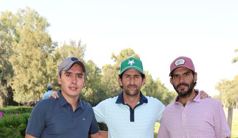  Xavier Azcárate, Santiago López y Anuar Zarur.