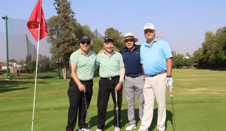  Agustín Vales, Víctor García, Rafael y Luis Manuel Alcalde.