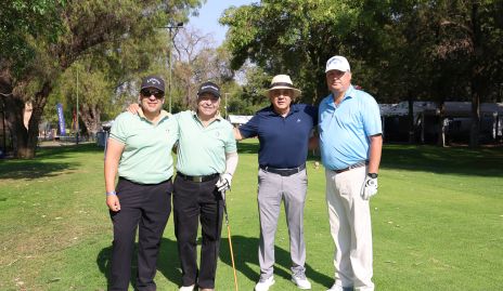  Agustín Vales, Víctor García, Rafael y Luis Manuel Alcalde.