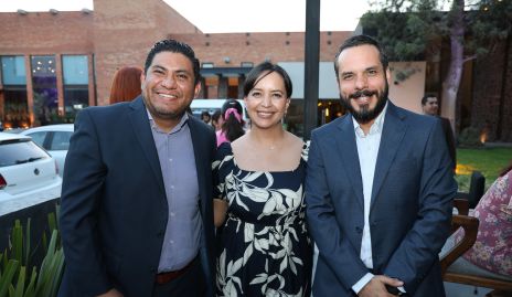  Juan Pablo Badillo, Dolores Gutiérrez y Jesús Aguilar Martell.