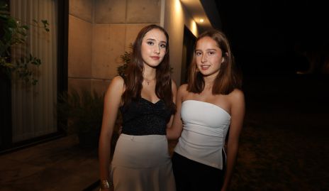 Paulina y Ana Sofi.