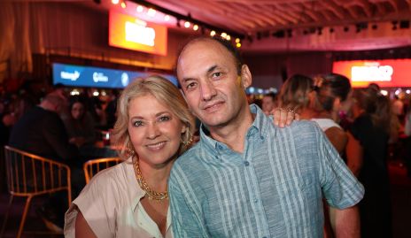 Elsy Guerra y Javier Abud.