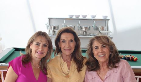  Pilar Márquez, Yolanda Rangel y Pilar López.