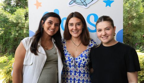  Bárbara Paredes, Marcela Flores y Fernanda Carrillo.