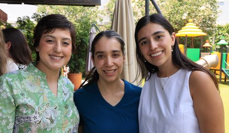  Fer García, Mariana González y Sofía Faz.